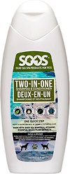 Soos Pets Two-in-One Dog & Cat Shampoo & Conditioner, 500-mL bottle