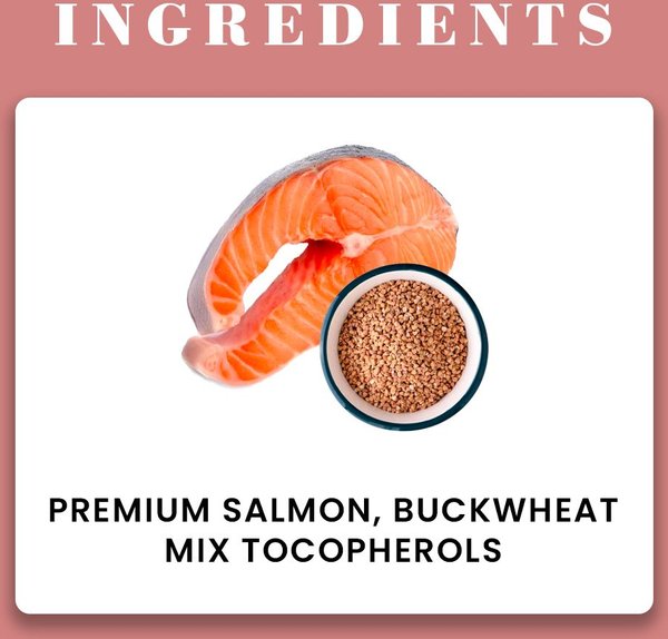 Show full view: Soos Wellness Salmon Jerky Dog Treats, 4-oz bag slide 3 of 6