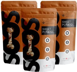 Soos Wellness Sweet Potato Jerky Dog Treats, 4-oz bag