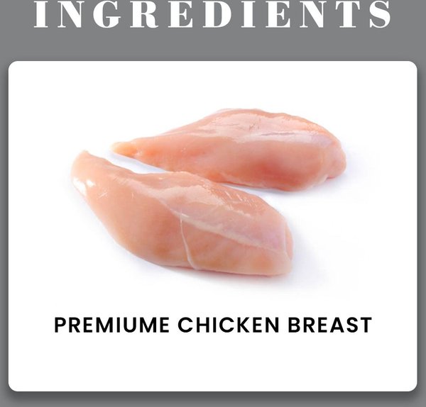 Show full view: Soos Wellness Chicken Tenders Jerky Dog Treats, 4-oz bag slide 3 of 7