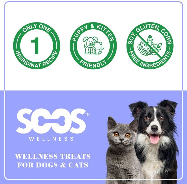 Show full view: Soos Wellness Chicken Tenders Jerky Dog Treats, 4-oz bag slide 5 of 7