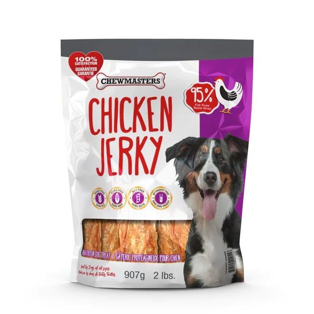 CHEWMASTERS Chicken Strips Jerky Dog Treats, 0.91kg bag Chewy Canada