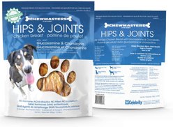 Chewmasters Hip & Joints Jerky Dog Treats, 350-g bag