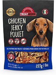 Treatworx Chicken Jerky Dog Treats, 227-g bag