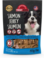 Treatworx Salmon Jerky Dog Treats, 227-g bag