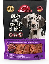 Treatworx Turkey Slices Dog Treats, 227-g bag