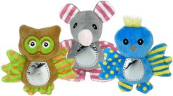 Multipet Cat-See Plush Cat Toy with Catnip, Character Varies, 1 count