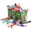 Show in main carousel: Multipet Candy Crackle with Feathers Plush Cat Toy, Color Varies, 1 count slide 1 of 2