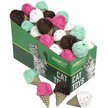 Show in main carousel: Multipet Ice Cream Cone Plush Cat Toy, Color Varies, 1 count slide 1 of 1