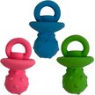 Show in main carousel: Multipet Minipet Pacifier Chew Dog Toy, Color Varies, 1 count slide 1 of 1