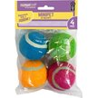 Show in main carousel: Multipet Minipet Squeaky Tennis Ball Dog Toy, Color Varies, 4 count slide 1 of 1