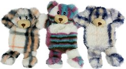 Multipet Berman Bears Plush Dog Toy, Color Varies, 1 count