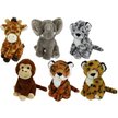 Show in main carousel: Multipet Eco Safari Animal Squeaky Plush Dog Toy, Character Varies, 1 count slide 1 of 1