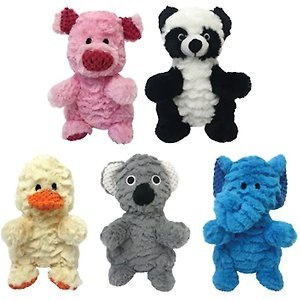 Multipet Prehistoric Animals Dog Toy, Color Varies