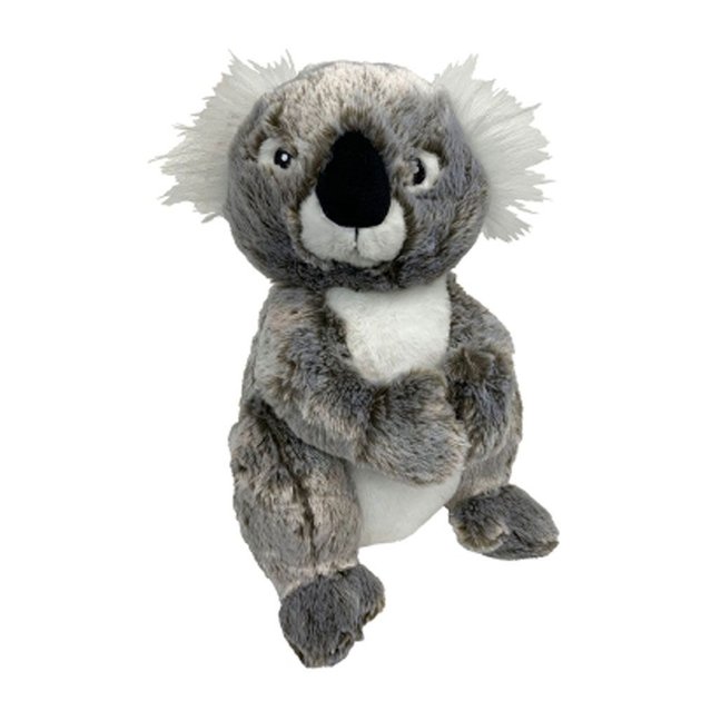 Multipet Look Who's Talking Koala Bear Plush Dog Toy