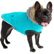 Show in main carousel: GF Pet Elasto-Fit Winter Sailor Parka Dog Coat, Aqua, XXX-Large slide 1 of 9