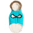 Show in main carousel: GF Pet Elasto-Fit Winter Sailor Parka Dog Coat, Aqua, XXX-Large slide 4 of 9