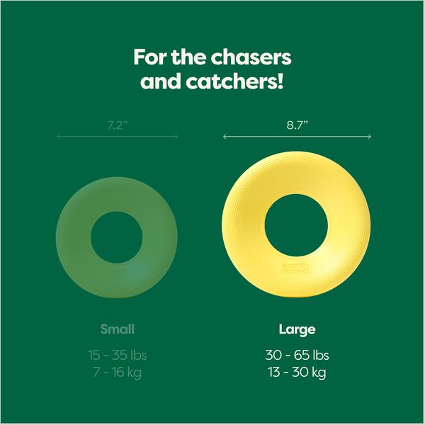 Show full view: Earth Rated Flying Dog Toy, Large slide 3 of 9