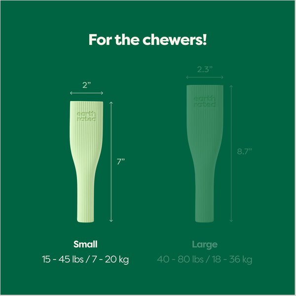 Show full view: Earth Rated Chew Dog Toy, Small slide 3 of 9