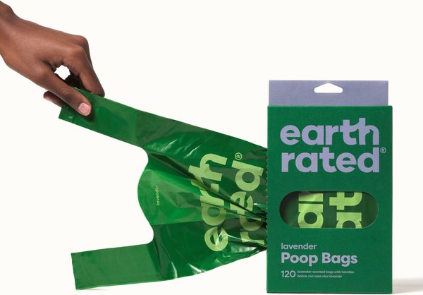 Show full view: Earth Rated Handles Dog Poop Bags, 120 count, Lavender Scented slide 3 of 9