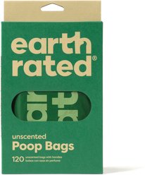 Earth Rated Handles Dog Poop Bags, 120 count, Unscented