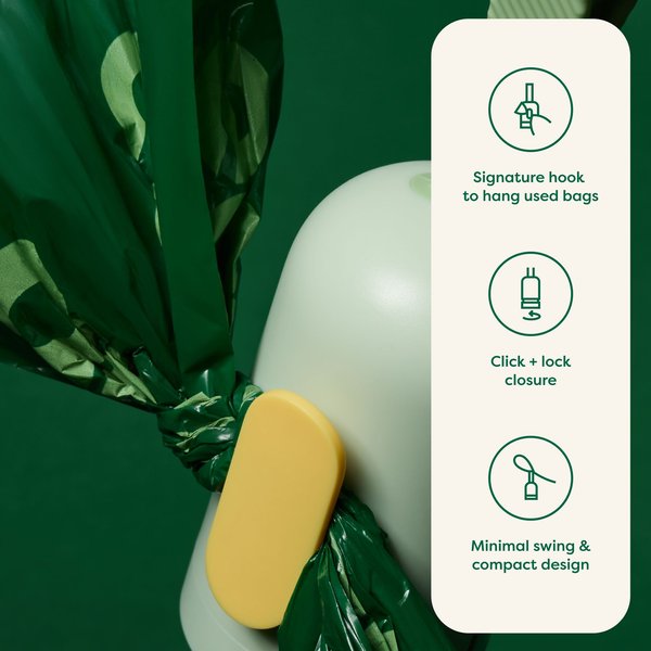 Show full view: Earth Rated Dog Poop Bag Holder & Bags, 15 count, Unscented slide 4 of 10