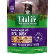 Show in main carousel: VitaLife Sweet Potato & Duck Twists Jerky Dog Treats, 400-g bag slide 1 of 3