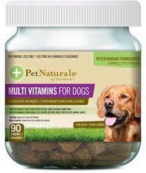 Pet Naturals of Vermont FoodScience Multi Vitamin Chews Supplement for Dogs, 90 count