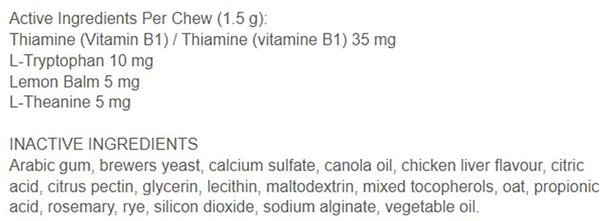 Show full view: Pet Naturals of Vermont FoodScience Calming Chews Supplement for Cats, 80 count slide 4 of 5