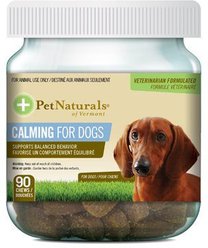 Pet Naturals of Vermont FoodScience Calming Chews Supplement for Dogs, 90 count