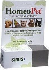 HomeoPet Sinus Supplement for Dogs, 15-ml bottle