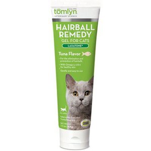 Tomlyn Laxatone Tuna Flavor Supplement for Cats, 4.25-oz tube