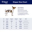 Show in main carousel: Frisco Disposable Female Dog Diapers, Small, 30 count slide 4 of 10