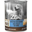 Show in main carousel: Zoe Free Run Chicken Pate Wet Dog Food, 369-g can, case of 6 slide 1 of 5