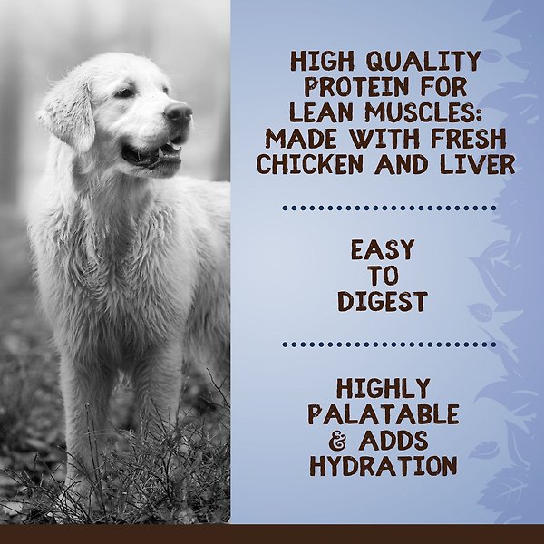 Show full view: Zoe Free Run Chicken Pate Wet Dog Food, 369-g can, case of 6 slide 3 of 5