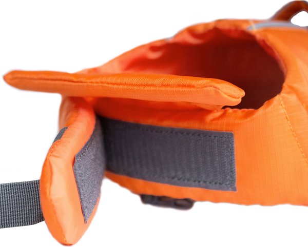 Show full view: Outward Hound Granby Splash Dog Life Jacket, Orange, Small slide 6 of 10