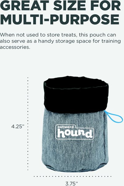 Show full view: Outward Hound Treat Tote Hands-Free Dog Training Pouch slide 3 of 5