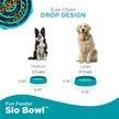 Show in main carousel: Outward Hound Fun Slow Dog Feeder, Turquoise, 4-cup slide 4 of 7