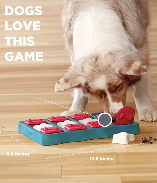 Show full view: Nina Ottosson by Outward Hound Brick Interactive Treat Puzzle Dog Toy slide 4 of 10