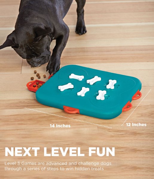 Show full view: Nina Ottosson by Outward Hound Casino Interactive Treat Puzzle Dog Toy slide 4 of 8