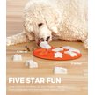 Show in main carousel: Nina Ottosson by Outward Hound Smart Orange Interactive Treat Puzzle Dog Toy slide 4 of 10
