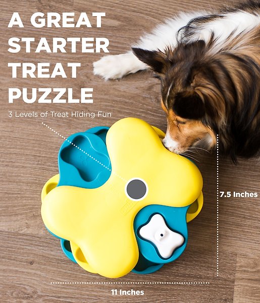 Show full view: Nina Ottosson by Outward Hound Tornado Interactive Treat Puzzle Dog Toy slide 4 of 9
