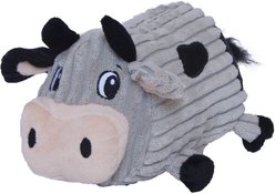 Outward Hound Fattiez Cow Plush Squeaky Dog Toy