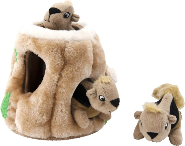 Show full view: Outward Hound Hide A Squirrel Puzzle Plush Dog Toy, Medium slide 8 of 10