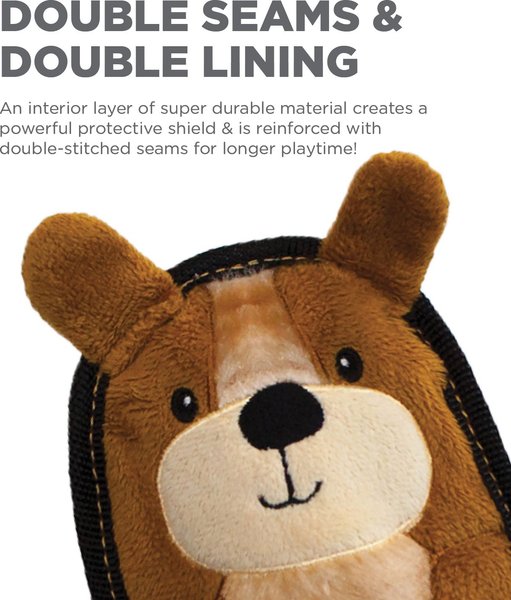 Show full view: Outward Hound Invincibles Mini Puppy Plush Dog Toy slide 3 of 7