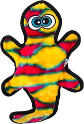 Outward Hound Invincibles Orange Gecko Plush Dog Toy