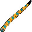 Show in main carousel: Outward Hound Invincibles Orange Snake Plush Dog Toy slide 1 of 6