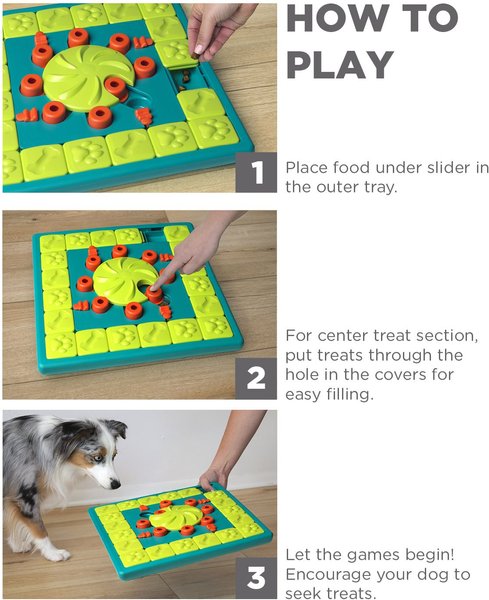 Show full view: Nina Ottosson by Outward Hound MultiPuzzle Interactive Puzzle Treat Dog Toy slide 5 of 8