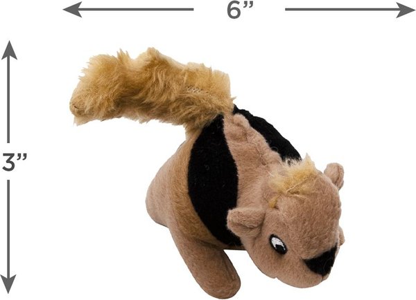 Show full view: Outward Hound Squeakin' Squirrels Plush Replacement Dog Toy, 3 count slide 4 of 7