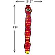 Show in main carousel: Outward Hound Tough Seamz Snake Plush Dog Toy, X-Large slide 2 of 6